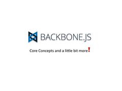 Presentation: BackboneJS